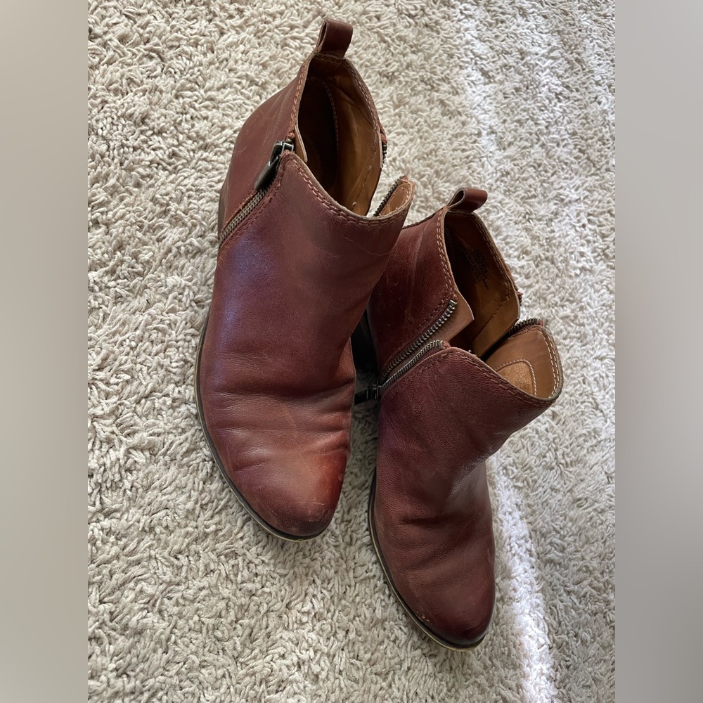 Lucky Brand Brown Bootie